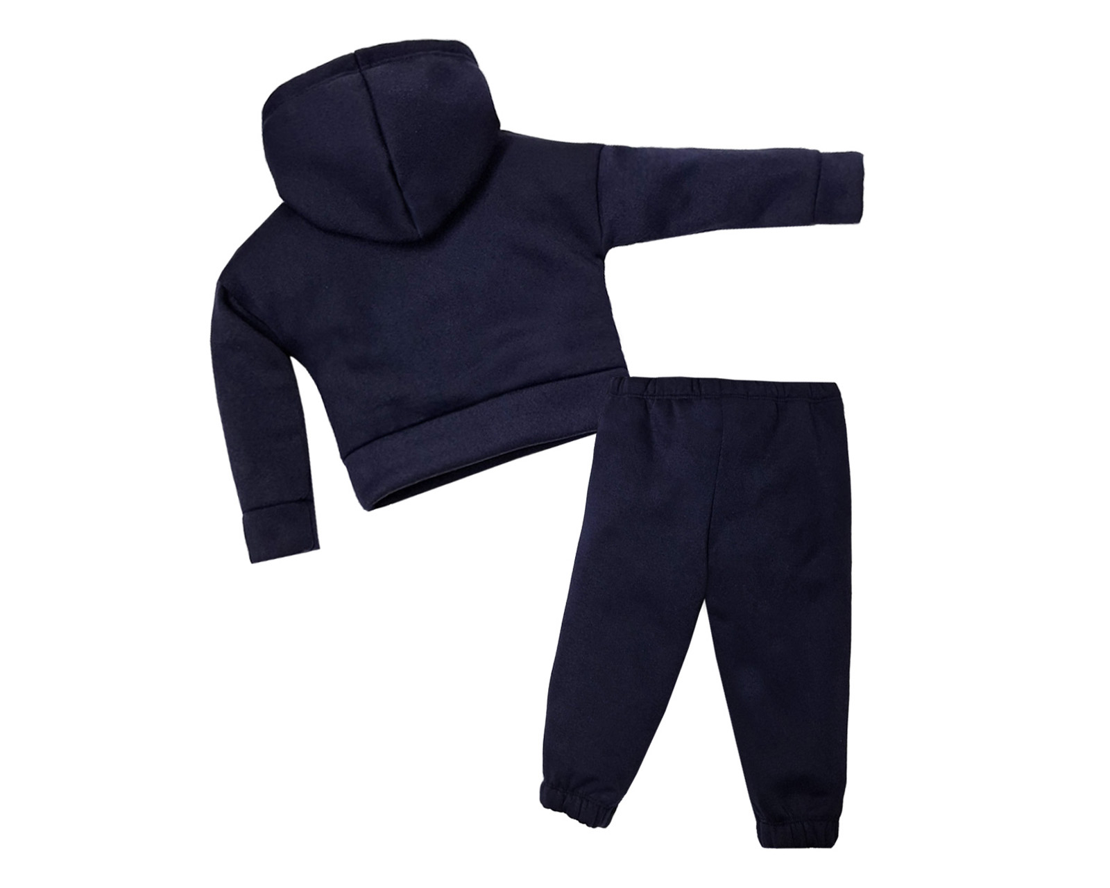 Foto 3 pulgar | Conjunto Para Beba Ocean Point Marino Sudadera Con Gorro