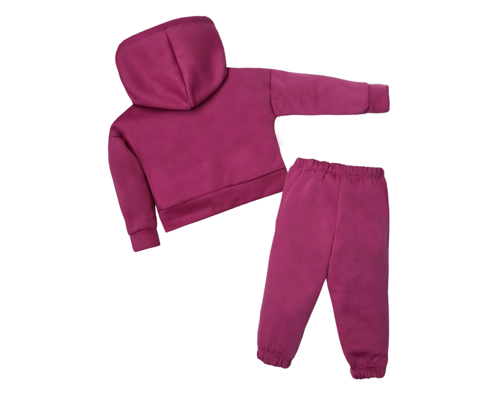 Foto 3 pulgar | Conjunto Para Beba Ocean Point Fucsia Sudadera Con Gorro