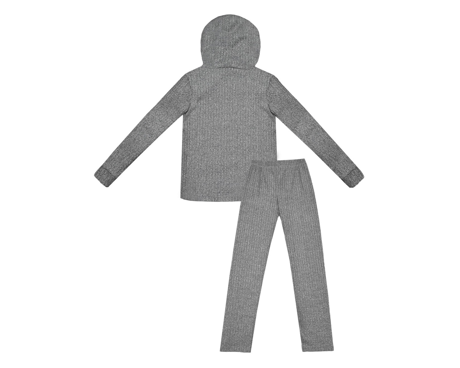 Foto 2 | Conjunto Para Niña Ocean Point Gris 2 Piezas