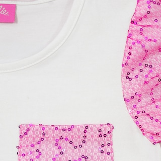 Foto 2 | Conjunto de Blusa y Falda Barbie para Niña