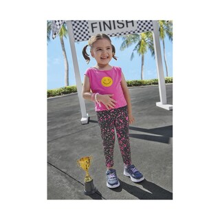 Foto 1 | Conjunto Coqueta Para Niña De Algodón Multi Con Estampado Tipo Splash