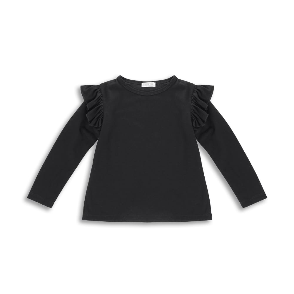 Foto 3 pulgar | Conjunto Coqueta Para Niña En Poliéster Negro Con Falda De Cuadros