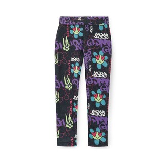 Foto 3 | Conjunto Coqueta Para Niña De Algodón Multi Con Estampado Urbano