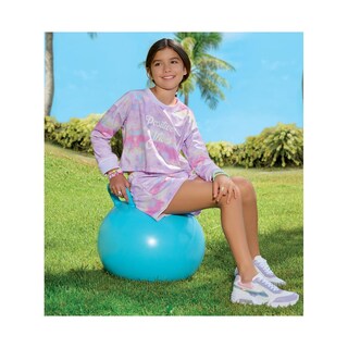 Foto 1 | Conjunto Coqueta Para Niña De Poliéster Multi Con Mensaje Positivo