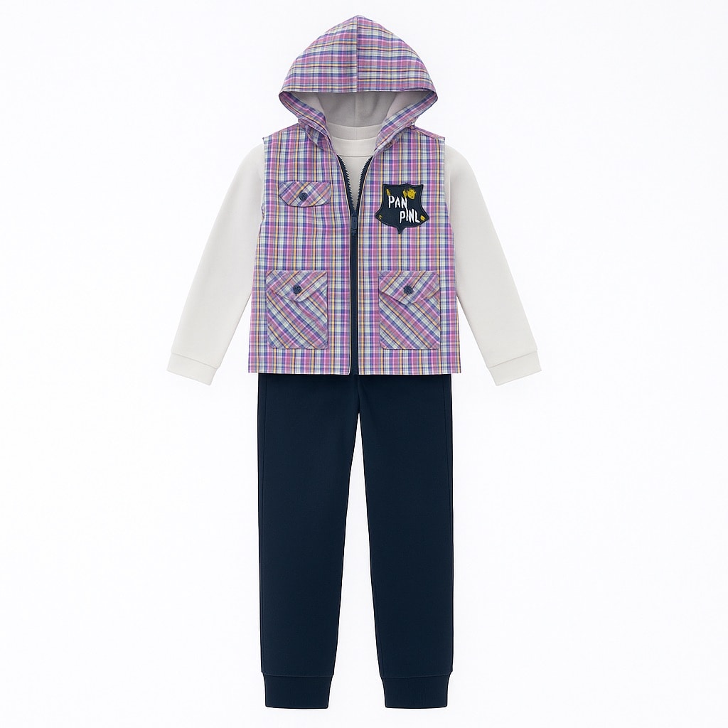 Conjunto con Pantalón Chicos Olé para Niña $479