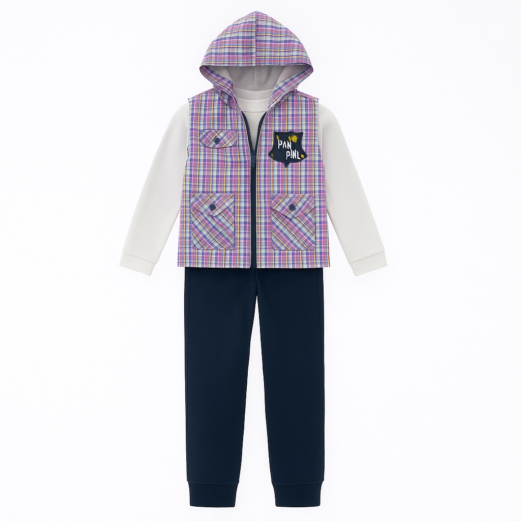 Foto 1 | Conjunto con Pantalón Chicos Olé para Niña
