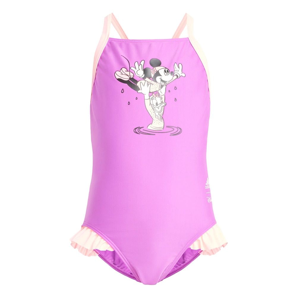 Traje De Natación Adidas X Disney Minnie And Daisy Adidas Violeta Niños $799