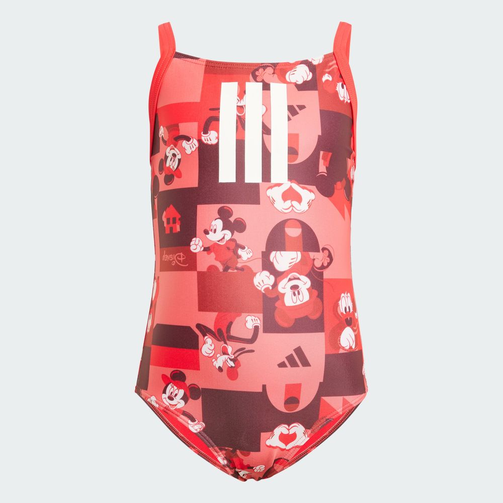 Foto 4 pulgar | Traje De Natación Adidas X Disney Mickey And Friends Kids Adidas Rojo Niños