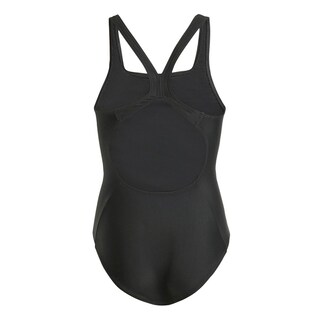 Foto 2 | Traje De Natación C-back 3 Franjas Kids Adidas Negro Niños
