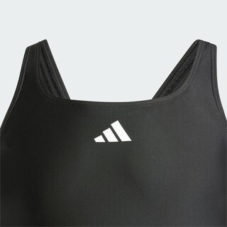 Foto 6 | Traje De Natación C-back 3 Franjas Kids Adidas Negro Niños