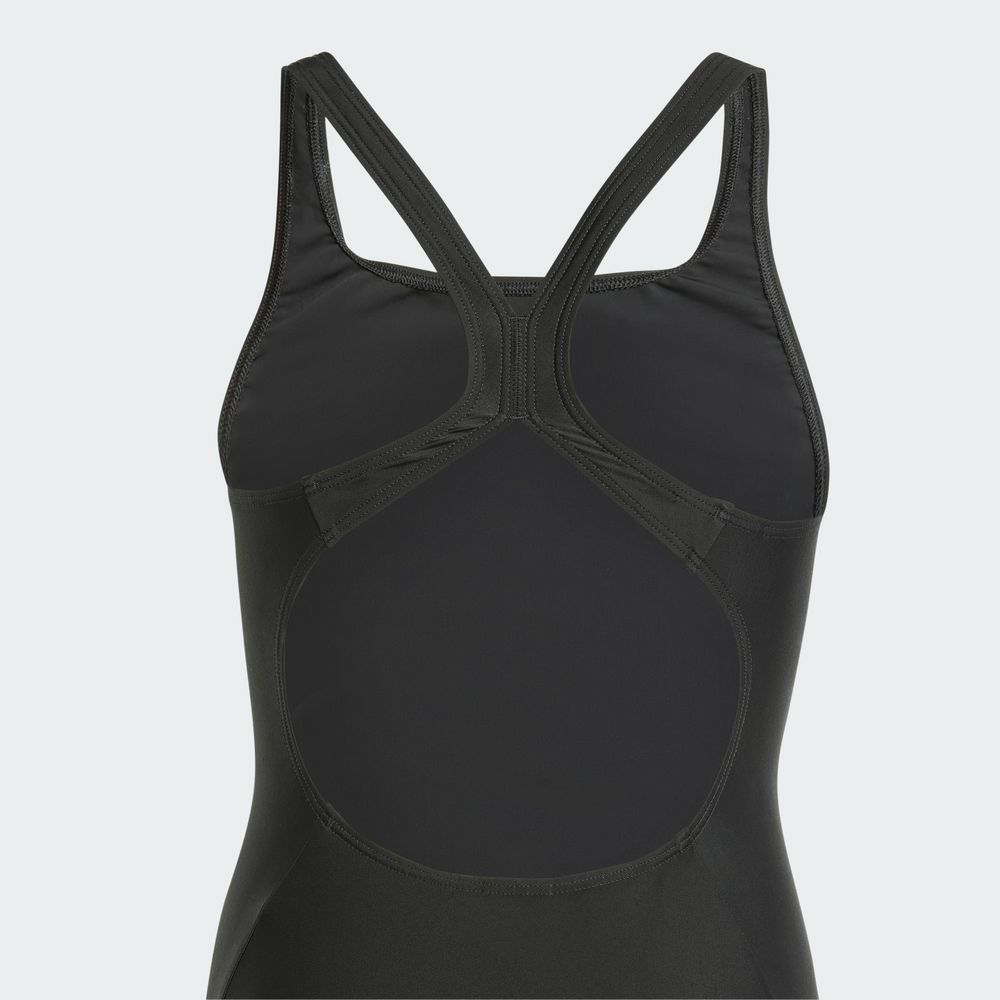 Foto 7 | Traje De Natación C-back 3 Franjas Kids Adidas Negro Niños