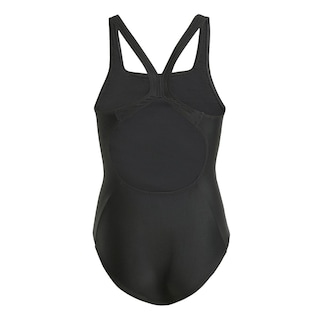 Foto 2 | Traje De Natación C-back 3 Franjas Kids Adidas Negro Niños