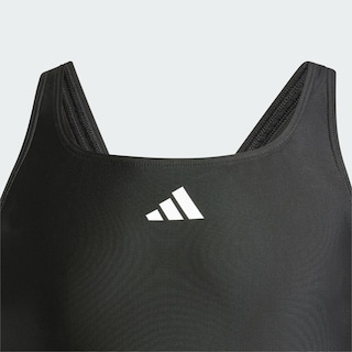 Foto 6 | Traje De Natación C-back 3 Franjas Kids Adidas Negro Niños