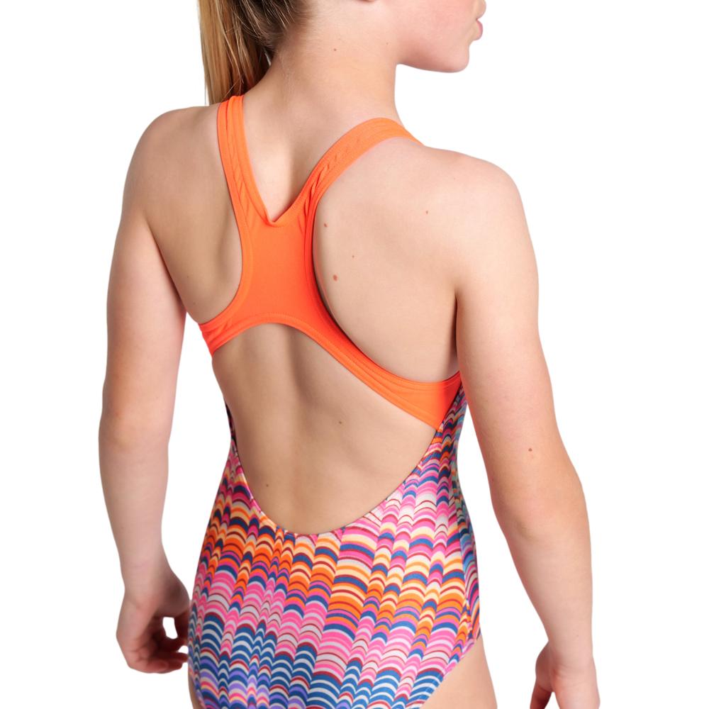 Foto 6 pulgar | Traje De Baño Arena Ondulation Swim Pro Back Para Niña Multicolor
