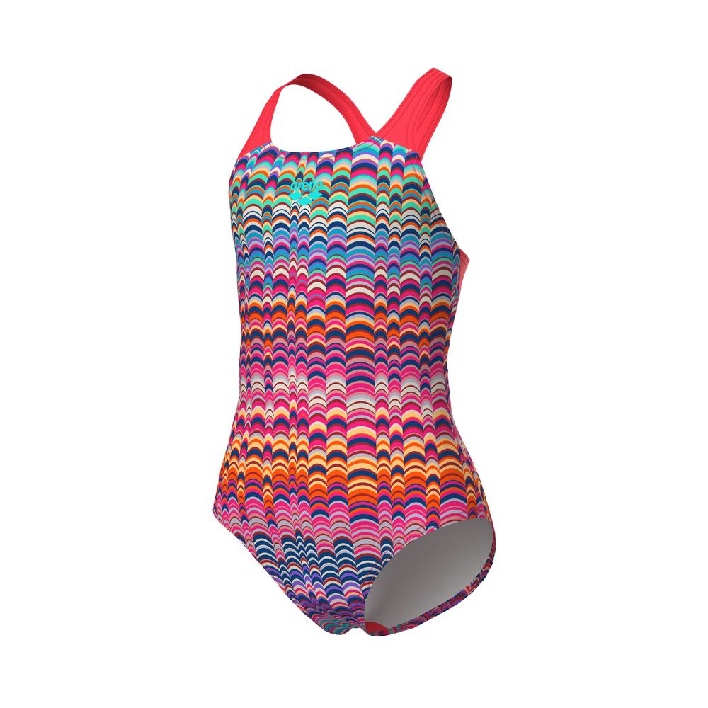 Foto 7 pulgar | Traje De Baño Arena Ondulation Swim Pro Back Para Niña Multicolor