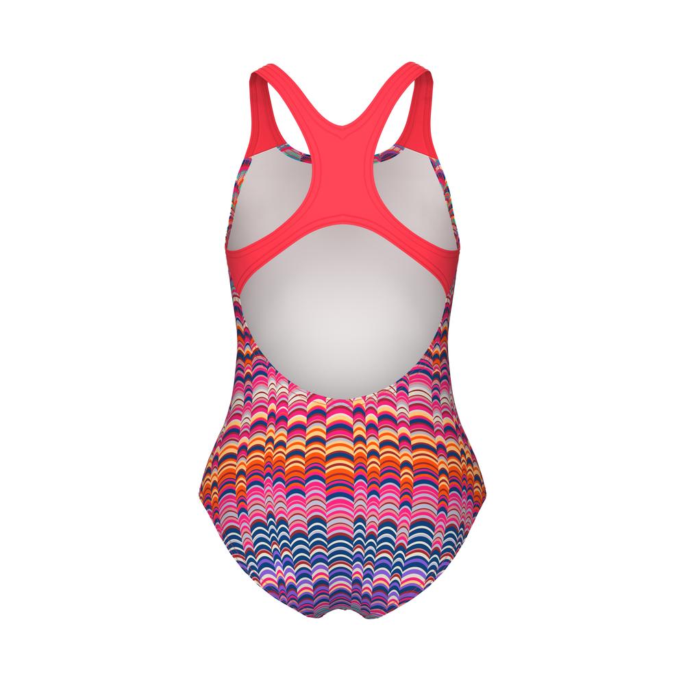 Foto 8 pulgar | Traje De Baño Arena Ondulation Swim Pro Back Para Niña Multicolor