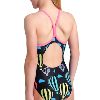 Foto 5 | Traje De Baño Arena Balloons Lightdrop Back Para Niña Negro