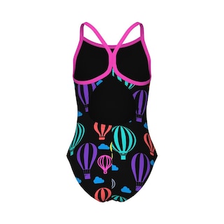 Foto 7 | Traje De Baño Arena Balloons Lightdrop Back Para Niña Negro