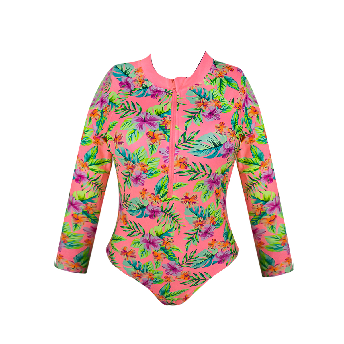 Foto 1 | Traje De Baño Completo Manga Larga Para Niña Marca Maui & Sons