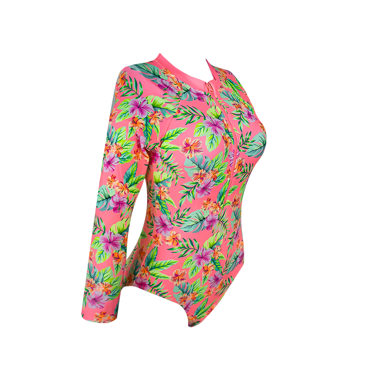 Foto 3 pulgar | Traje De Baño Completo Manga Larga Para Niña Marca Maui & Sons