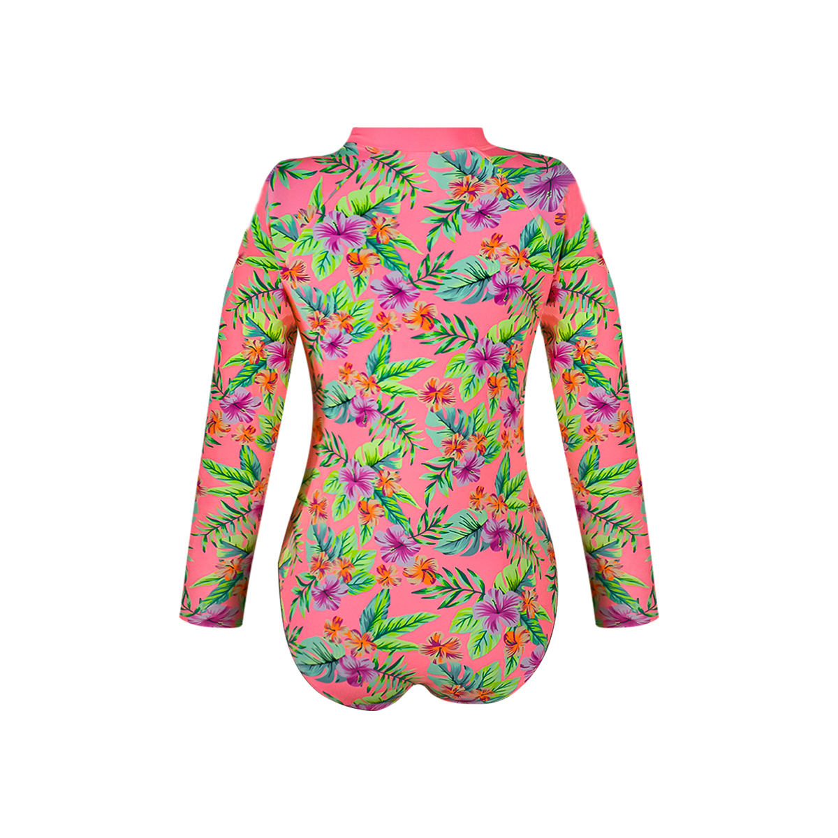 Foto 5 pulgar | Traje De Baño Completo Manga Larga Para Niña Marca Maui & Sons
