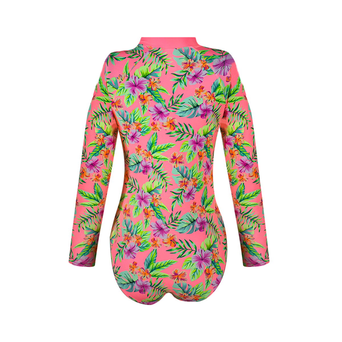 Foto 5 pulgar | Traje De Baño Completo Manga Larga Para Niña Marca Maui & Sons