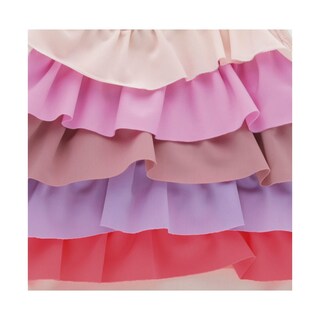 Foto 4 | Traje De Baño Coqueta Para Niña De Poliéster Multi Con Olanes