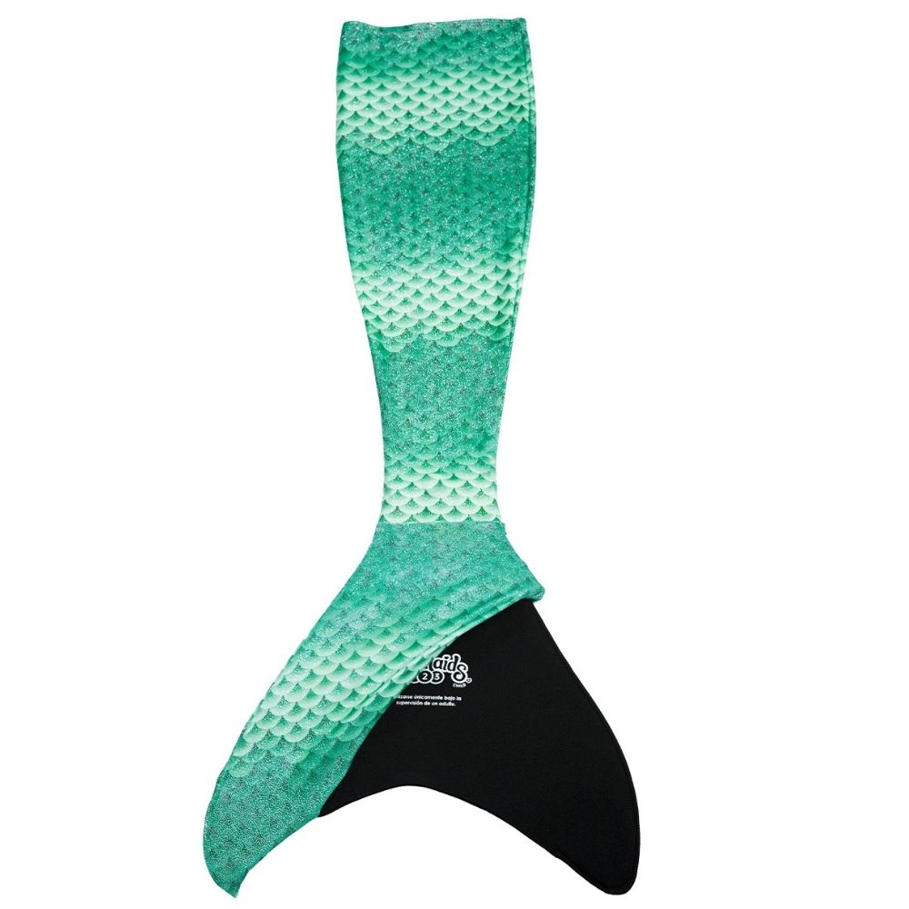 Foto 3 pulgar | Cola De Sirena Funny Green Con Monoaleta  Talla 06