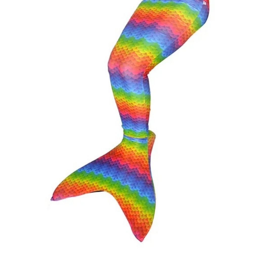 Foto 2 pulgar | Cola De Sirena Funny Raimbow Con Monoaleta Talla 12