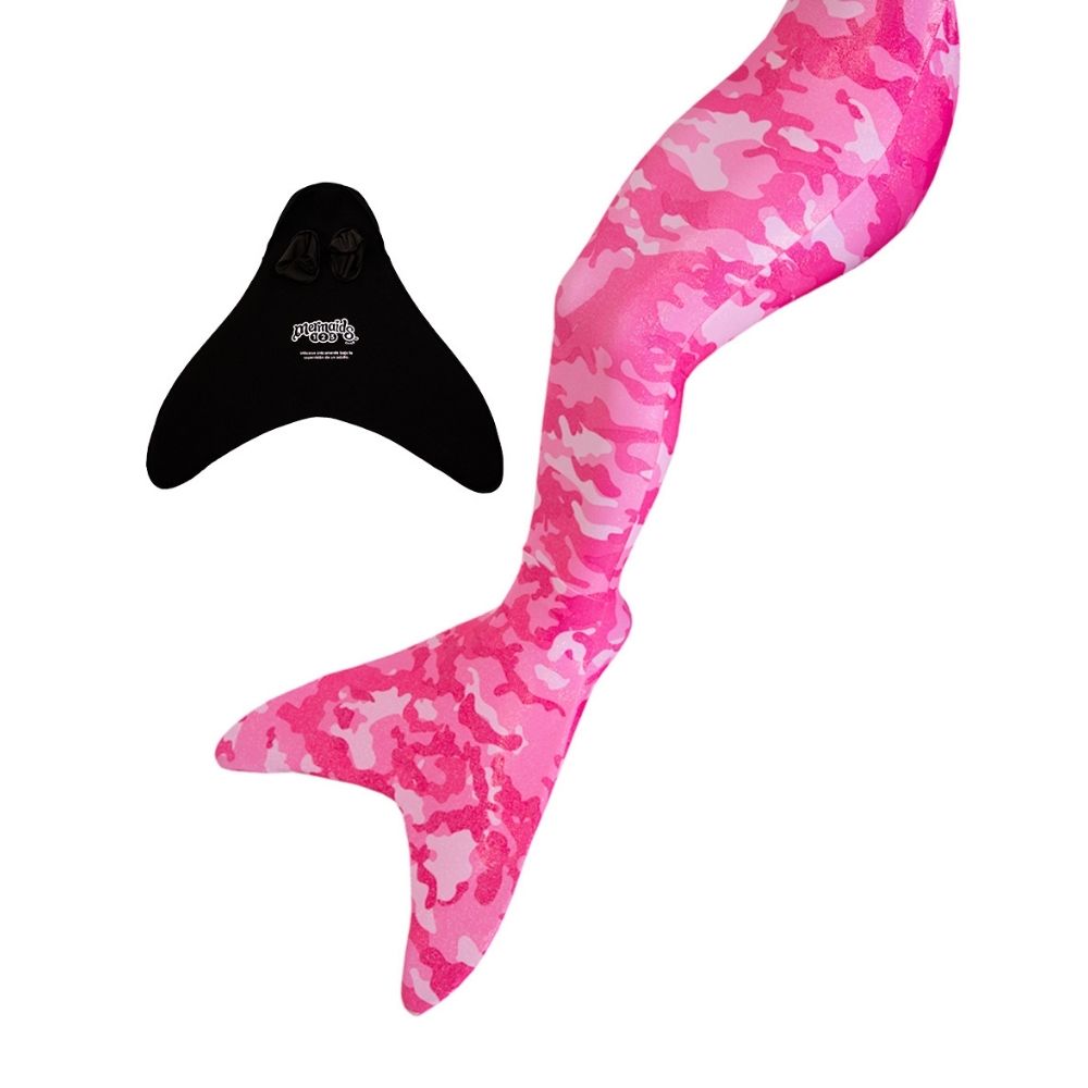 Foto 2 pulgar | Cola De Sirena Pink Camouflage Con Monoaleta Talla 06