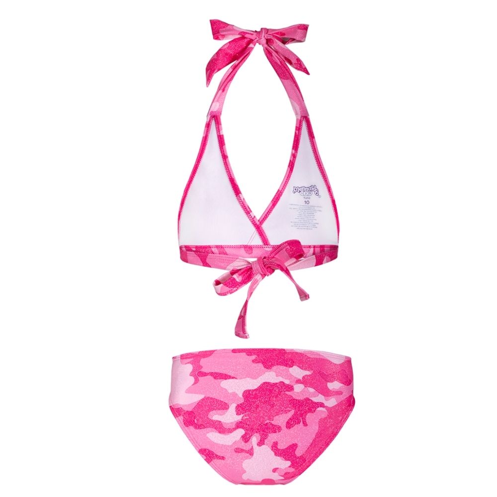 Foto 3 pulgar | Traje De Baño Bikini Pink Camouflage Talla 06