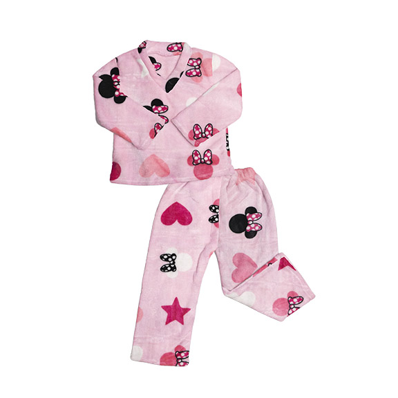 Foto 3 pulgar | Pijama Tesso Home Minnie color Rosa