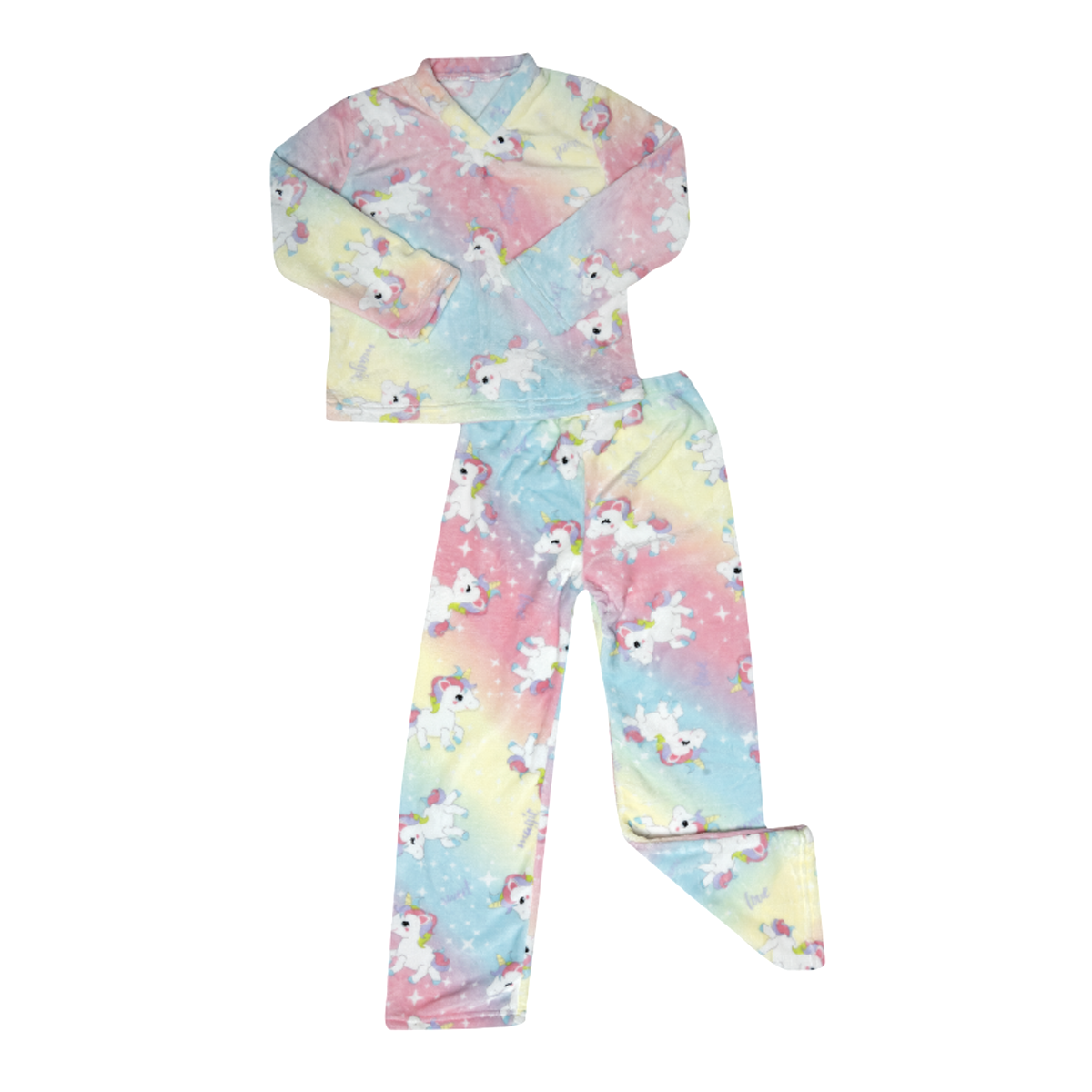 Foto 2 pulgar | Pijama Tesso Home Unicornio Multicolor 2 Piezas