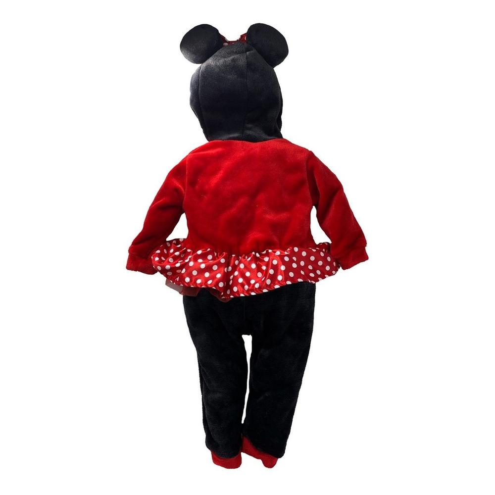 Foto 4 pulgar | Mameluco Disney Minnie Multicolor con Gorro Bordado sin Pie para Niña