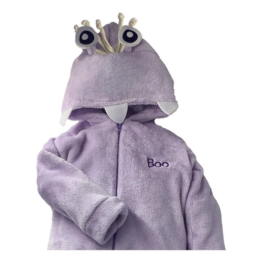 Foto 2 | Mameluco Disney Boo Púrpura con Gorro Bordado para Bebés