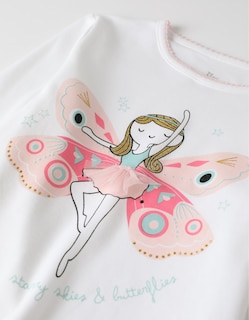 Foto 5 | Pijama ''bailarina'' Para Niña Zippy