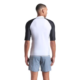 Foto 2 | Rash Vest Arena Graphic Manga Corta Para Hombre Blanco