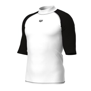 Foto 6 | Rash Vest Arena Graphic Manga Corta Para Hombre Blanco