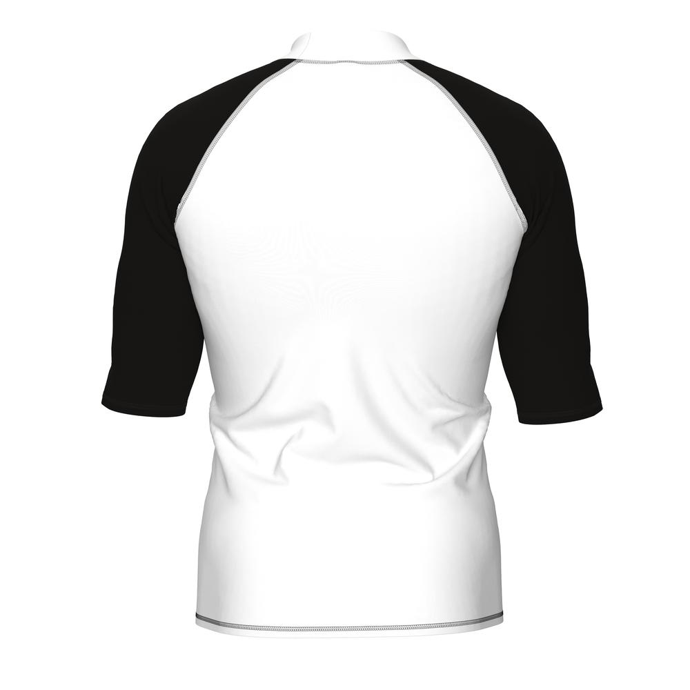 Foto 8 pulgar | Rash Vest Arena Graphic Manga Corta Para Hombre Blanco