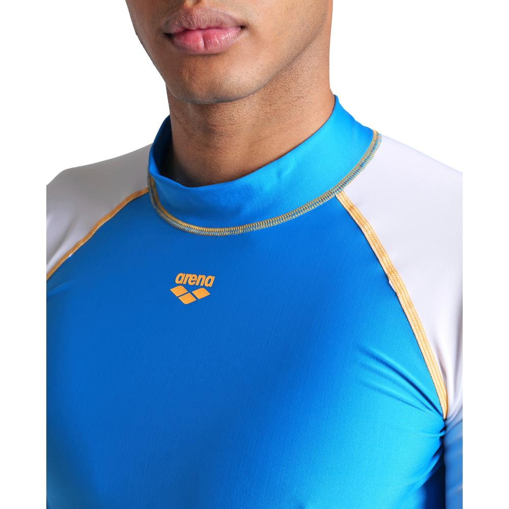 Foto 5 pulgar | Rash Vest Arena Graphic Manga Corta Para Hombre Azul