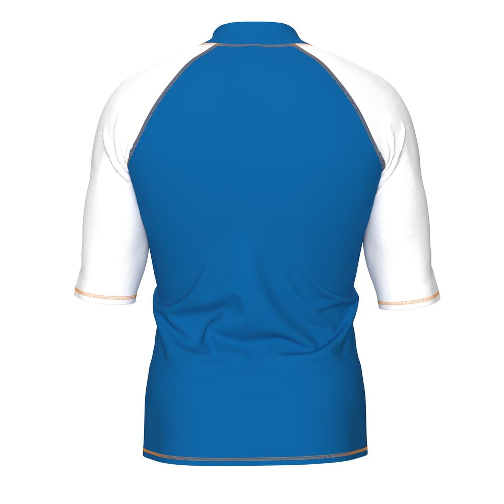 Foto 9 pulgar | Rash Vest Arena Graphic Manga Corta Para Hombre Azul