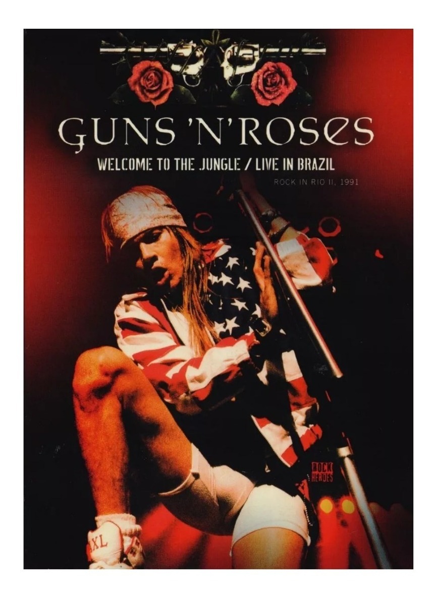 Foto 1 | Concierto 20th Century Fox DVD Guns N Roses Welcome To The Jungle Live Brazil