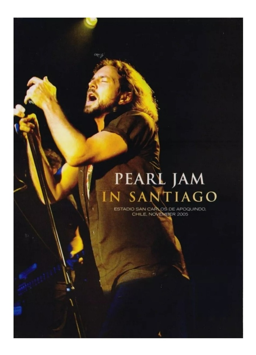 Foto 2 pulgar | Concierto Sony Music DVD Pearl Jam Live In Santiago Estadio San Carlos