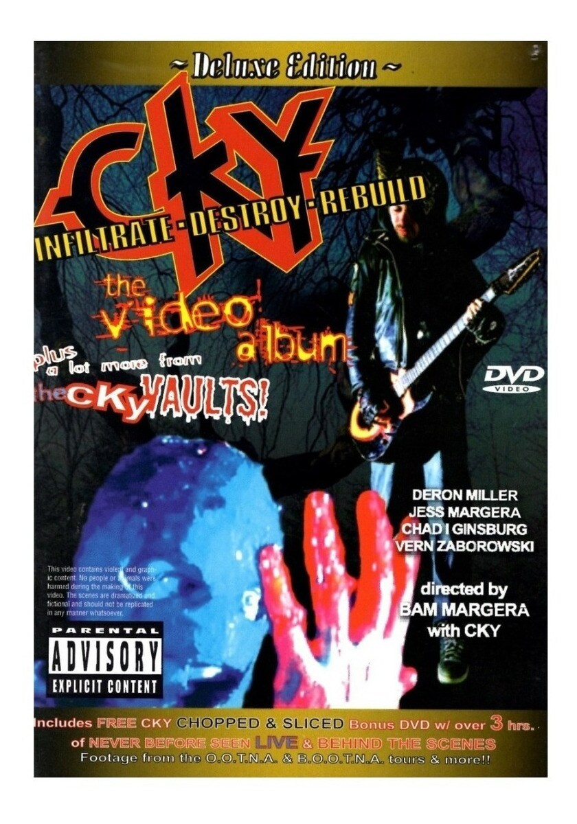 Video Musical Universal Music DVD Cky Infiltrate Destroy Rebuild The Video Álbum $799