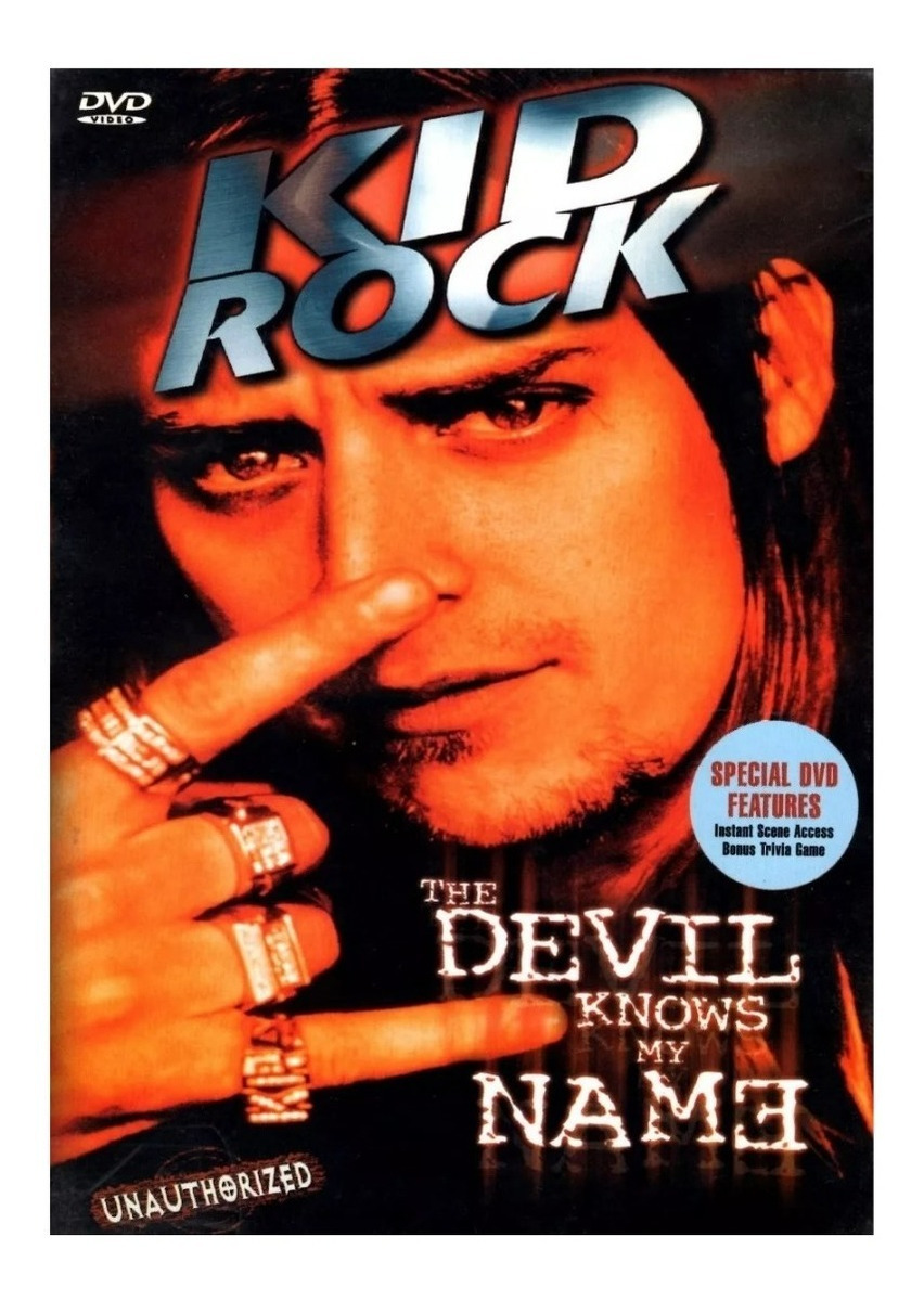 Foto 2 pulgar | Documental Dvd Kid Rock The Devil Knows My Name Unauthorized