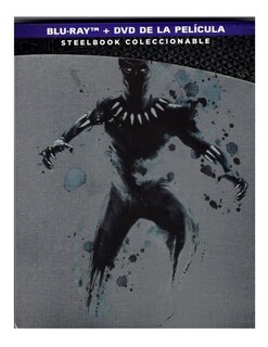Foto 1 | Película Blu Ray Pantera Negra Black Panther Steelbook