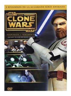 Foto 1 | Star Wars The Clone Wars Temporada 1 Volumen 5 Serie DVD Disney