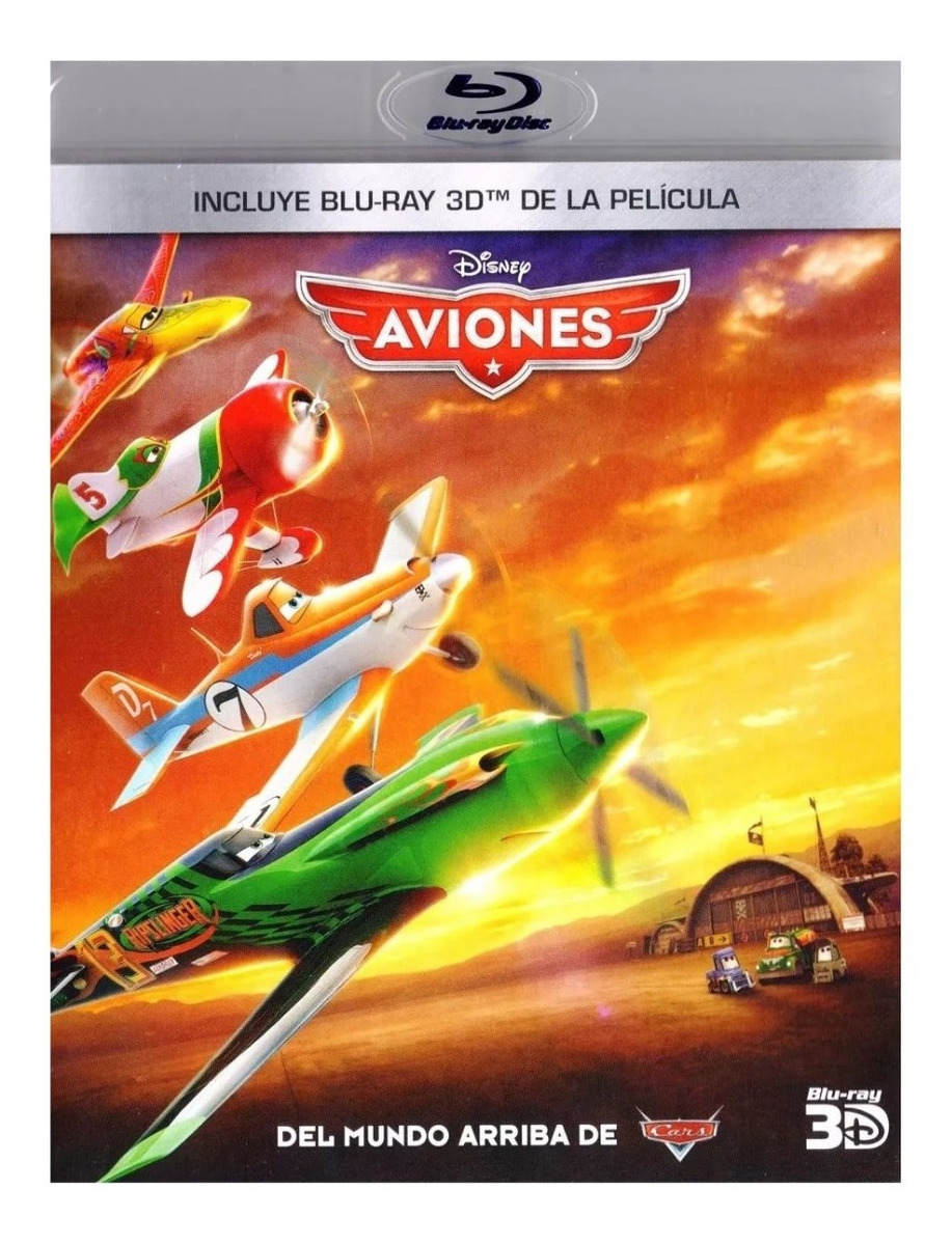 Foto 2 pulgar | Blu Ray Aviones Disney Película 3d