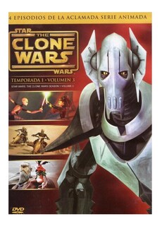 Foto 1 | Star Wars The Clone Wars Temporada 1 Volumen 3 Serie Dvd Disney