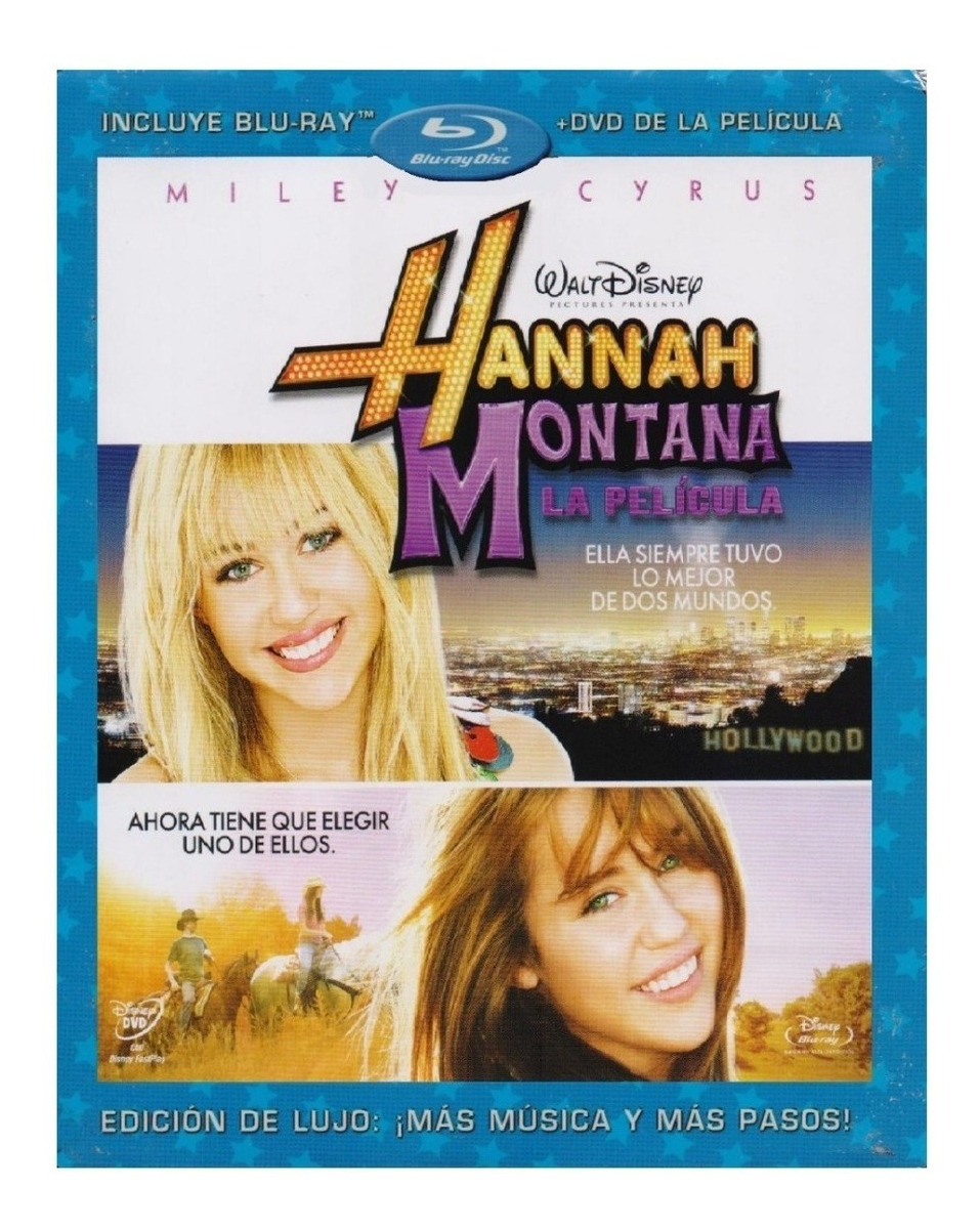 Foto 2 pulgar | Blu-ray + DVD Hannah Montana La Película